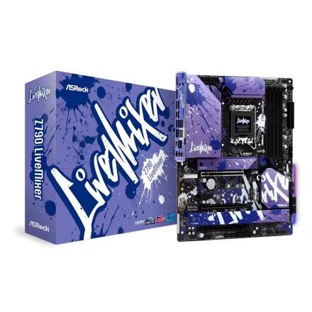 Placa Mae Asrock Z790 Livemixer Socket Lga 1700 Chipset Atx