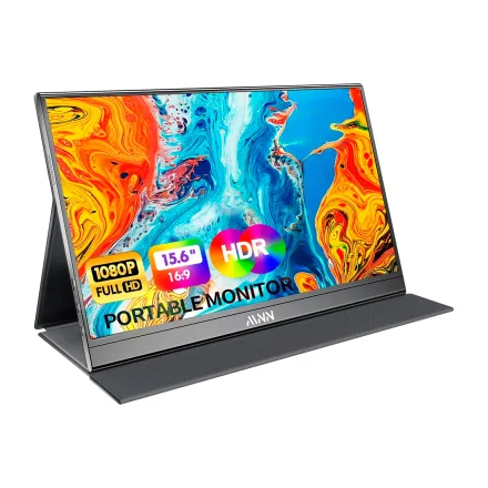 Monitor Portátil MNN M156F01 15.6" Full HD 60Hz USB-C - Preto