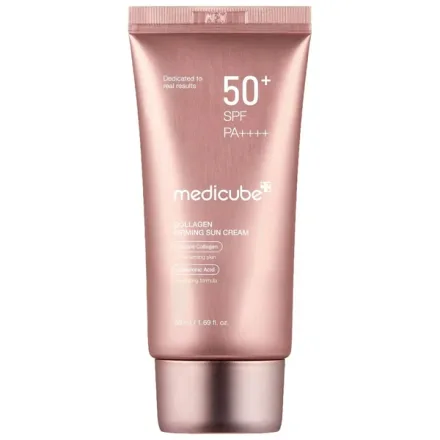 Protetor Solar Facial Medicube Collagen Firming Sun Cream Spf 50 Plus Pa 50ml