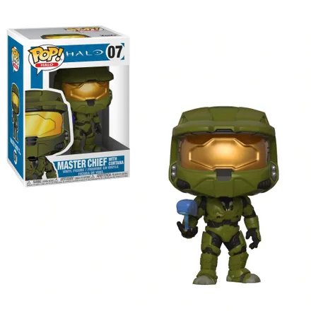 Funko Pop Halo Master Chief Cortan 07