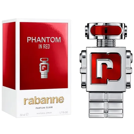 Paco Rabanne Perfume Phantom In Red Parfum Elixir 50ml