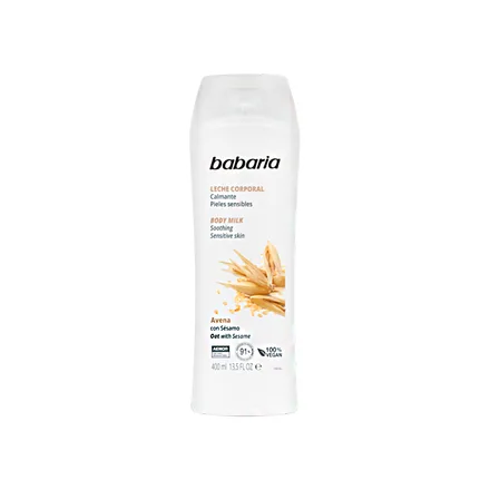 Babaria Leche Corporal Pieles Sensibles Avena 400ml