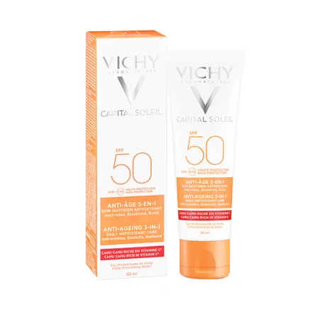 Protector Solar Facial Vichy Ideal Soleil Anti Age Spf 50 50ml