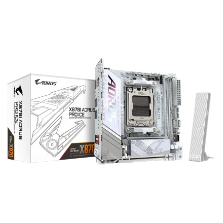 Placa Mae Gigabyte Aorus Pro Ddr 5 Socket Chipset X870 Mini Itx