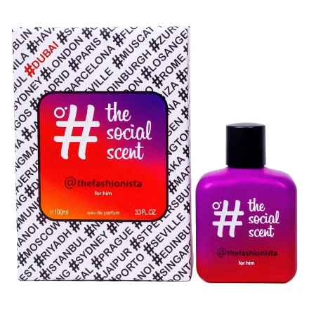 Perfume Social Scents Fashionista Him Eau Parfum Masculino 100ml