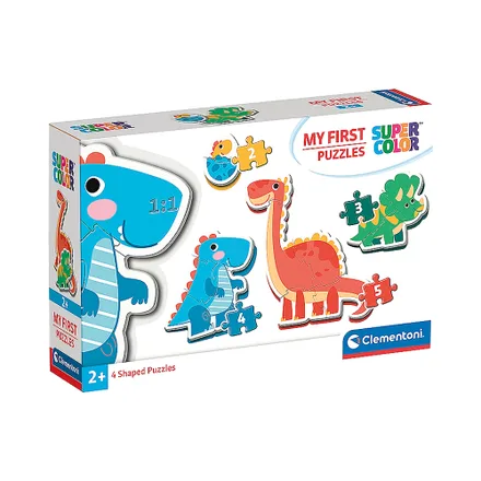 Rompecabezas Clementoni Super Color My First Puzzles Dinosaurios 4
