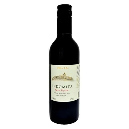Vino Chileno Tinto Indomita Gran Reserva Cabernet Sauvignon 375ml