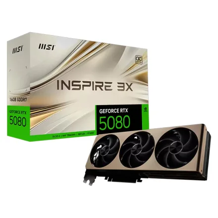 Placa Video Msi Inspire 3X Oc Geforce Rtx 5080 Gddr 7 912 V531