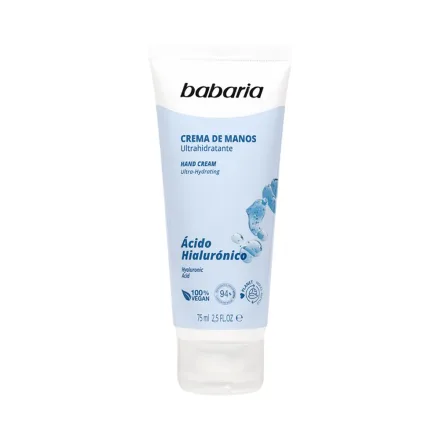 Babaria Crema Manos Ultrahidratante Acido Hialuronico 75ml