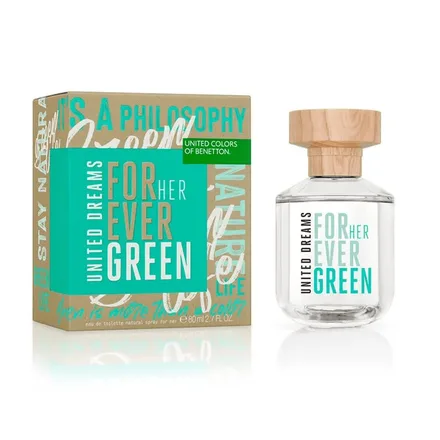 Benetton Ever Green Her Eau Toilette 80ml