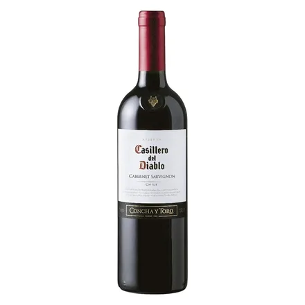 Vino Chileno Tinto Concha Toro Casillero Del Diablo Cabernet Sauvignon 750ml