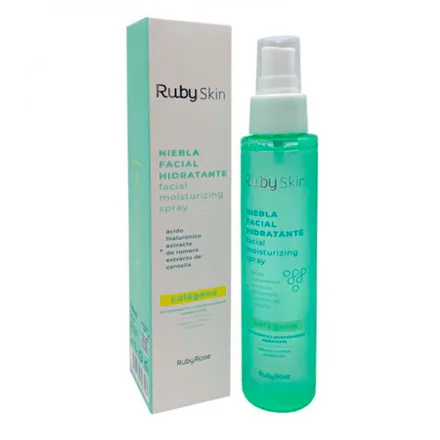Nevoa Facial Hidratante Ruby Rose Colageno 116ml