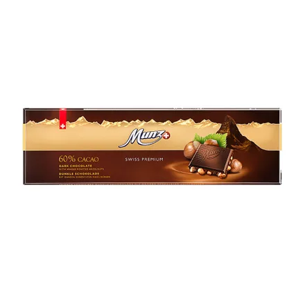 Chocolate Munz Swiss 70 Cacao 300g