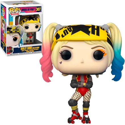 Funko Pop Birds Of Prey Harley Quinn Roller Derby 307