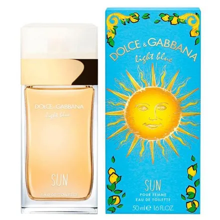 Dolce Gabbana Light Blue Sun Pour Femme Eau Toilette 50ml