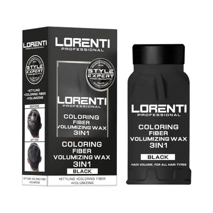 Cera Capilar Lorenti Coloring Fiber Volmizing Wax 3 IN1 30 Gr