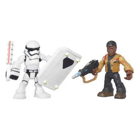 Boneco Hasbro Star Wars B3309 Finn (Jakku) & Stormtrooper
