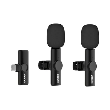 Micrófono Inalámbrico Sate A Mk231 Tipo C Negro
