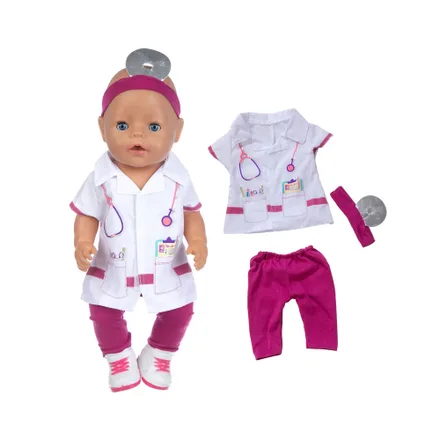 Ropa Muneca Mizratex 46 Nurse