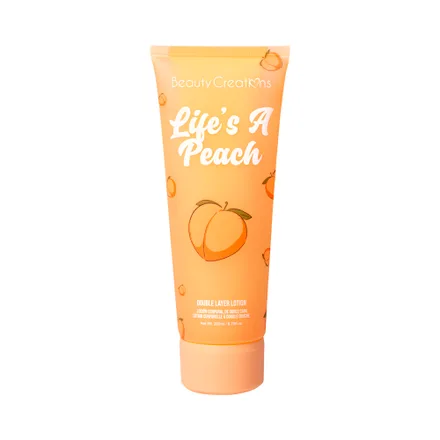 Locion Corporal Beauty Creations Sweet Dose Double Layer Life Peach 200 Gr
