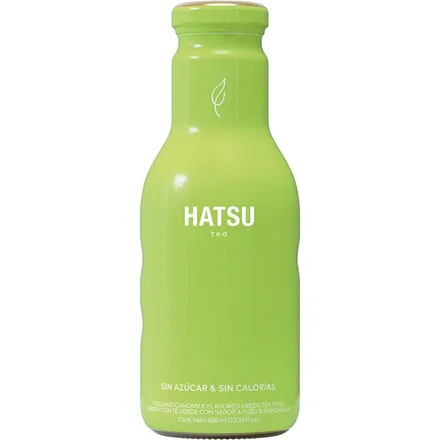 Tea Hatsu Verde Manzanilla Sin Azucar 400ml