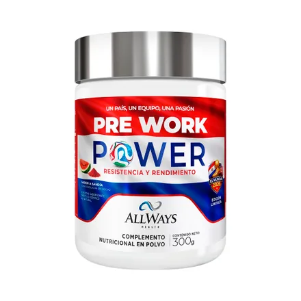 Suplemento Allways Pre Work Power Sandia Edicion Limitada 300 Gr