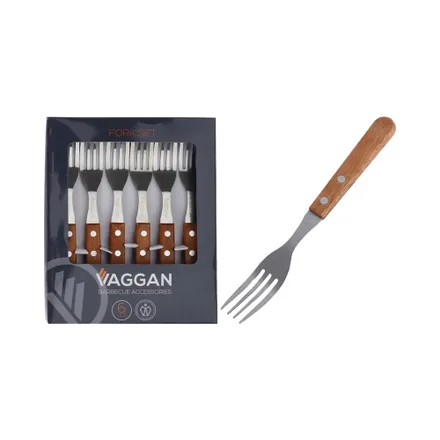 Set Tenedores Kpm 6 Piezas