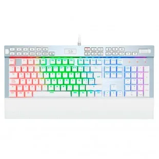 Teclado Redragon Rgb 1 Yama Eua Mecanico Wht
