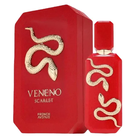 Perfume French Avenue Veneno Scarlet Eau Parfum Unissex 100ml