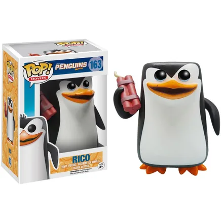 Funko Pop Penguins Of Madagascar Rico 163