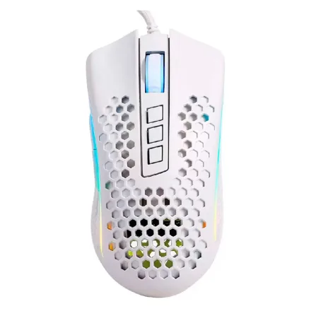 Mouse Redragon Storm Pro M808W-KS RGB 16000 DPI USB - Branco