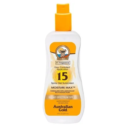 Australian Gold Moisture Spray Gel Spf 15 237ml
