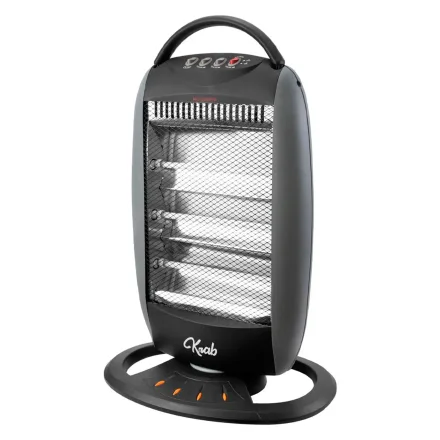 Aquecedor KRAB Cuarzo KBEO1200 1200W 127V - Cinza