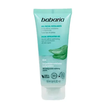 Babaria Gel Exfoliante Facial Aloe 100ml