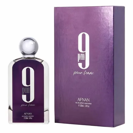 Perfume Afnan 9PM Pour Femme Eau Parfum Feminino 100ml