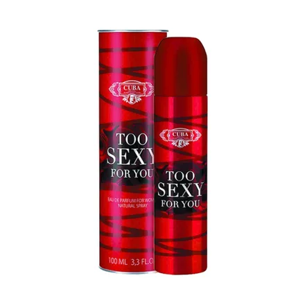 Perfume Cuba Too Sexy You Eau Parfum 100ml