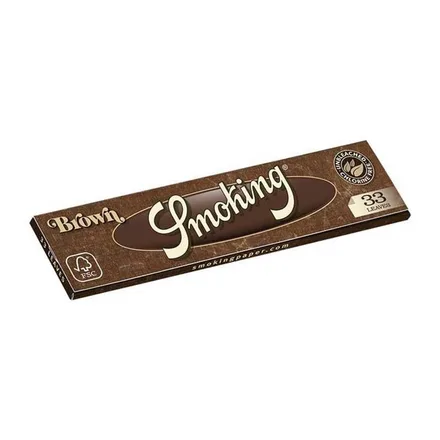 FOLHA SMOKING BROWN KING SIZE