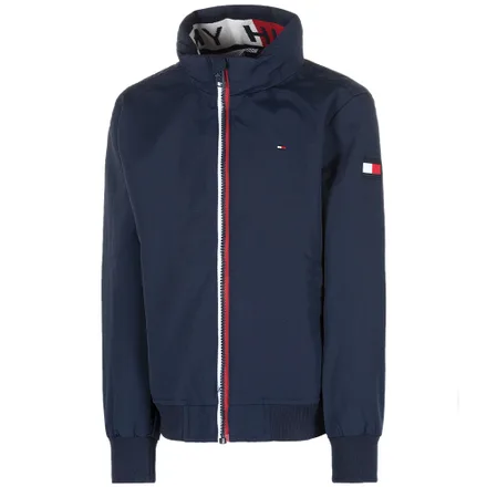 Jaqueta Tommy Hilfiger Infantil Masculino Cbk 03 04 Iris