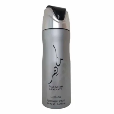 Desodorante Spray Lattafa Maahir Legacy Masculino 200ml