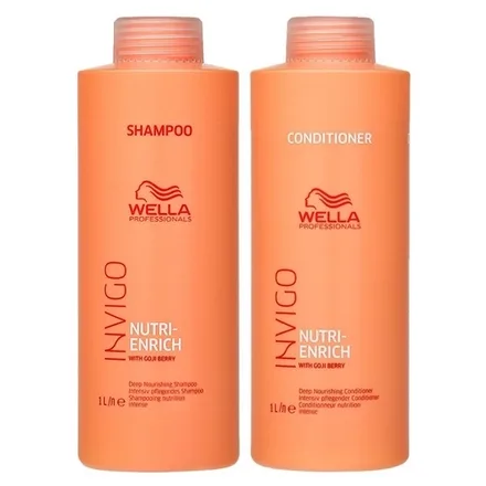 Wella Invigo Nutri Enrich Shampoo Plus Condicionador 1L