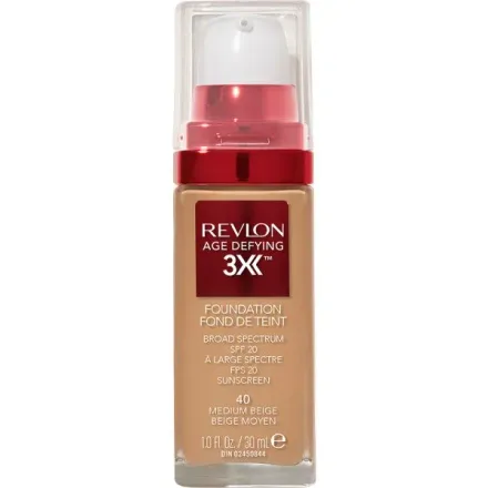 Revlon Base Maquillaje Age Defying 3X 40 Medium Beige 30ml