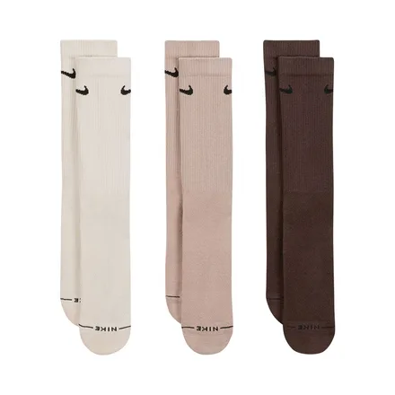 Nike Medias Nk Ed Elvd Crw 3PCS Colores Varios