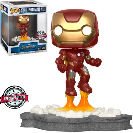 Funko Pop Marvel Avengers Deluxe Iron 584