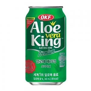 Suco Uva Verde Okf Aloe Vera Lata 330ml