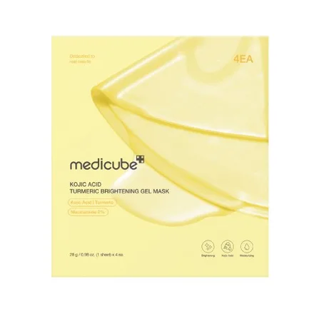 Mascarilla Medicube Kojic Acid Turmeric Brightening Gel Mask 4 Agatres