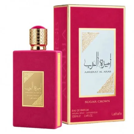 Perfume Lattafa Ameerat Al Arab Sugar Crown Eau Parfum Feminino 100ml