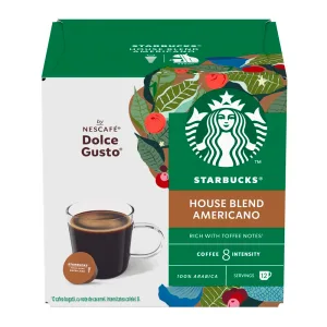 Capsulas Cafe Nescafe Starbucks Blend Americano Maquinas Dolce Gusto 12