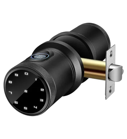 Fechadura Digital S605 Tuya Senha Chave Cartao Pret