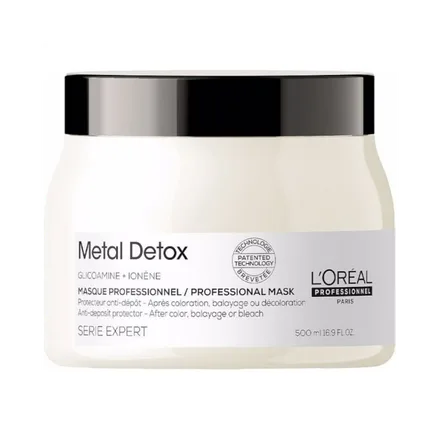 Mascara Capilar Oreal Metal Detox 500ml