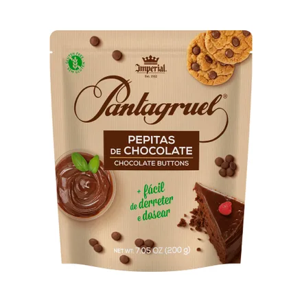 Chocolate Pantagruel Chispas 43 Cacao 200 Gr